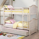  Furniture of America Kids Beds Bunk Bed CM-BK635WH-BED IMAGE 1