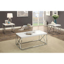  Furniture of America Kuzen Occasional Table Set CM4811WH-3PK IMAGE 1