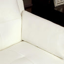  Furniture of America Pierre Stationary Leatherette Loveseat CM6717WH-LV-PK IMAGE 2