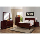  Crown Mark Louis Philip Full Sleigh Bed B3850-F-HBFB/B3850-F-RAIL IMAGE 2