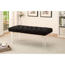  Furniture of America Mahony Bench CM-BN6202BK IMAGE 1