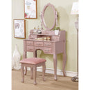  Furniture of America Harriet 7-Drawer Vanity Set CM-DK6845RG IMAGE 4