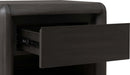 Xolani - One Drawer Acacia Wood Nightstand - Jaguar