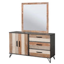 Furniture of America Haddel Dresser Mirror CM7592GY-M IMAGE 2