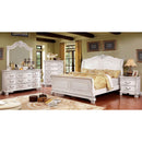  Furniture of America Isidora California King Sleigh Bed CM7799WH-CK-BED IMAGE 5
