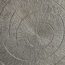 Laverford - Round End Table - Chrome / Black