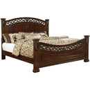  Furniture of America Cervantes Queen Poster Bed CM7730Q-BED IMAGE 1