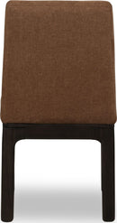 Zamba - Chenille Upholstered Acacia Wood Dining Chair (Set of 2) - Pineapple And Jaguar