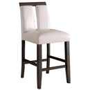  Furniture of America Luminar II Counter Height Chair CM3559GY-PC-2PK IMAGE 1
