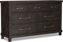 Yosemite - Solid Wood Dresser - Cafe (2024)