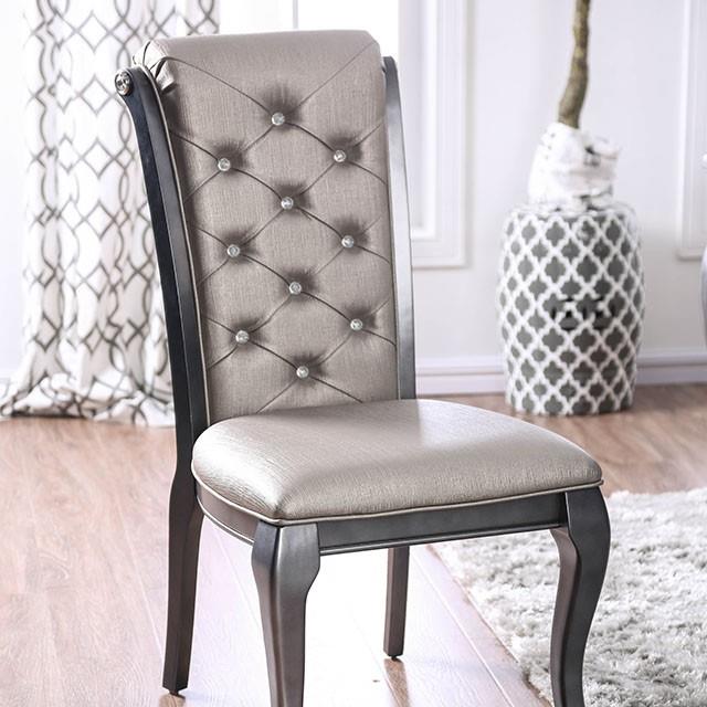Furniture of America Amina CM3219GY-SC-2PK Side Chair IMAGE 4