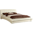  Furniture of America Vizela King Upholstered Platform Bed CM7604IV-EK-BED IMAGE 1
