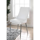  Furniture of America Izzy CM3384WH-SC-2PK Side Chair IMAGE 1