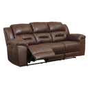 Signature Design by Ashley Stoneland Power Reclining Leather Look Sofa 3990487 IMAGE 2