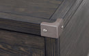 Todoe - Lift Top Cocktail Table - Dark Gray