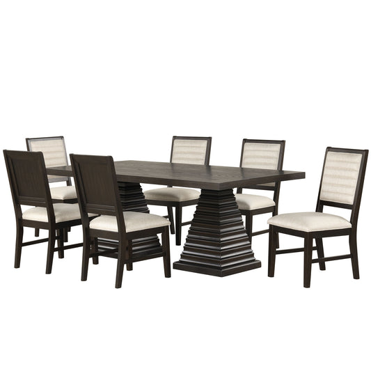 Plateau - 78" Rectangle Dining Table Set