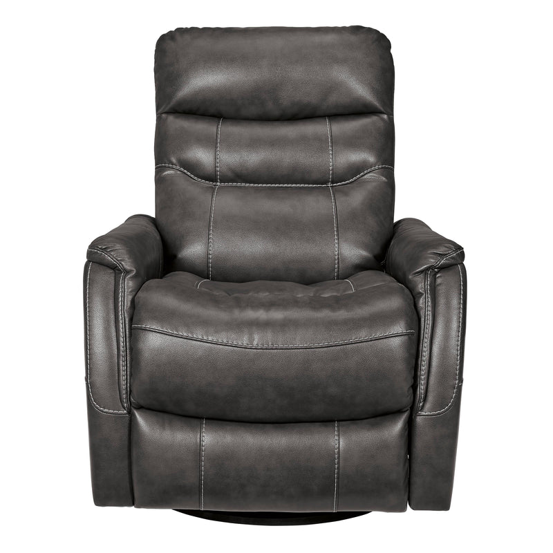 Signature Design by Ashley Riptyme Swivel Glider Leather Look Recliner 4640261 IMAGE 1
