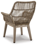 Beach Front - Arm Chair With Cushion (Set of 2) - Beige