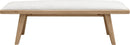 Sumire - Upholstered Bench - Ginger And Natural Linen