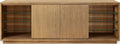 One - Coastal Modern TV Console - Bisque