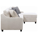 Coaster Furniture McLoughlin Fabric 2 pc Sectional 501840 IMAGE 5