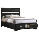 Coaster Furniture Miranda Full Panel Bed with Storage 206361F IMAGE 2