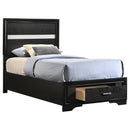 Coaster Furniture Miranda Twin Panel Bed with Storage 206361T IMAGE 2