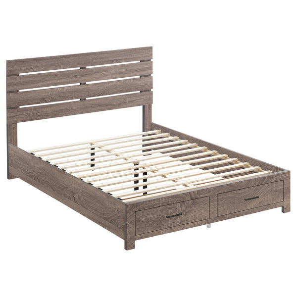 Coaster Furniture Brantford King Panel Bed with Storage 207040KE IMAGE 1