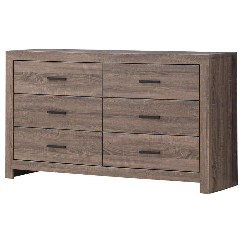 Coaster Furniture Brantford 6-Drawer Dresser 207043 IMAGE 3