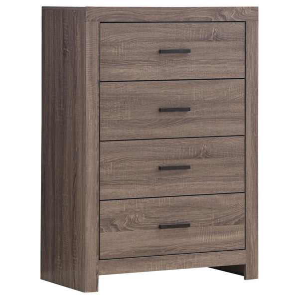 Coaster Furniture Brantford 4-Drawer Chest 207045 IMAGE 1