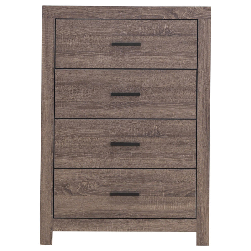 Coaster Furniture Brantford 4-Drawer Chest 207045 IMAGE 2