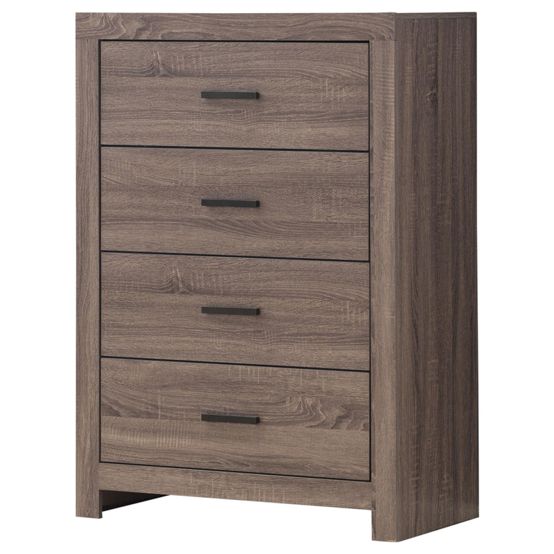 Coaster Furniture Brantford 4-Drawer Chest 207045 IMAGE 3