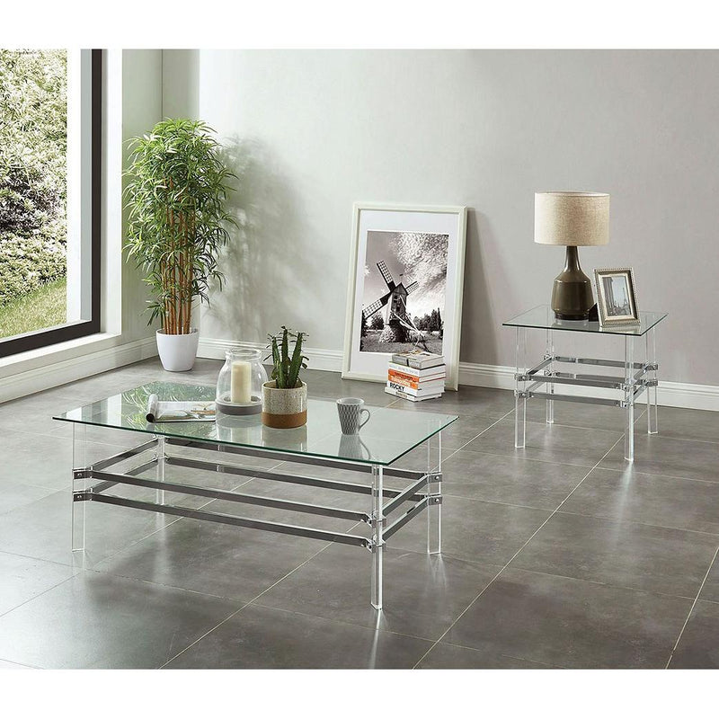 Furniture of America Trofa End Table CM4351E IMAGE 2