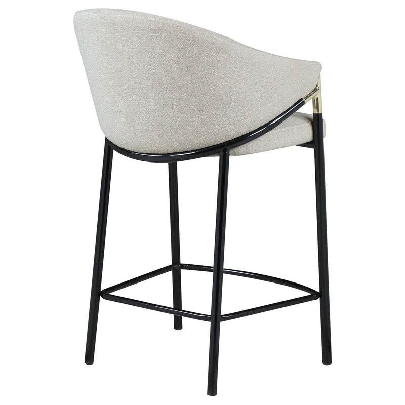 Coaster Furniture Chadwick 183436 Fabric Upholstered Counter Chair - Beige (Set of 2) IMAGE 7