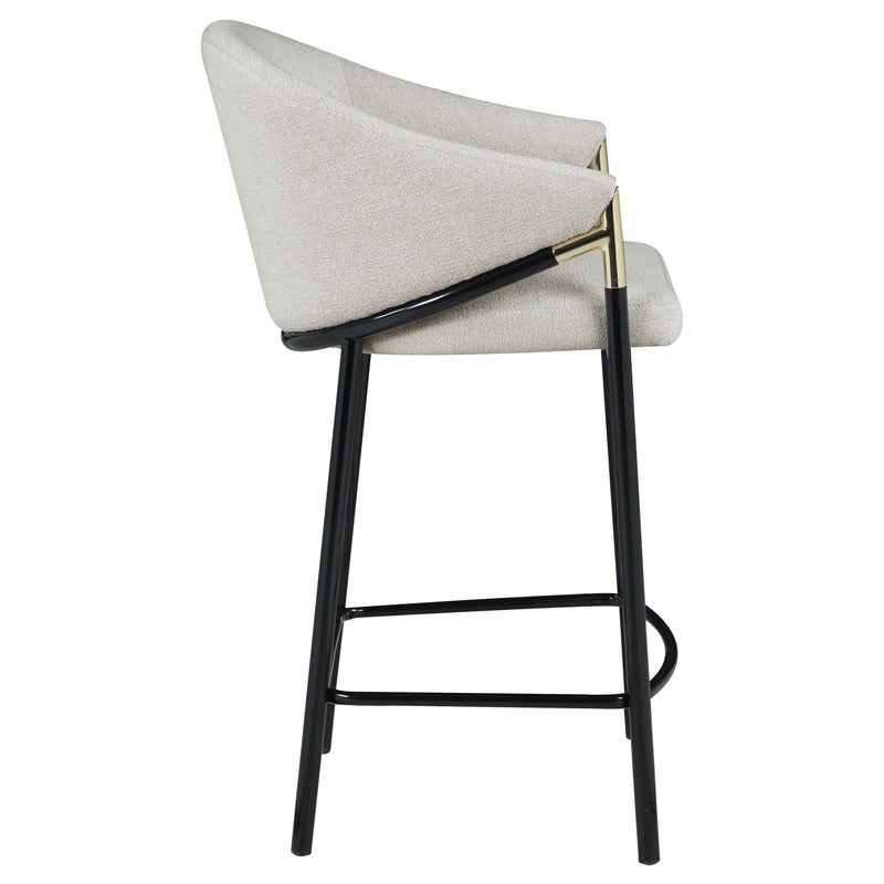 Coaster Furniture Chadwick 183436 Fabric Upholstered Counter Chair - Beige (Set of 2) IMAGE 8