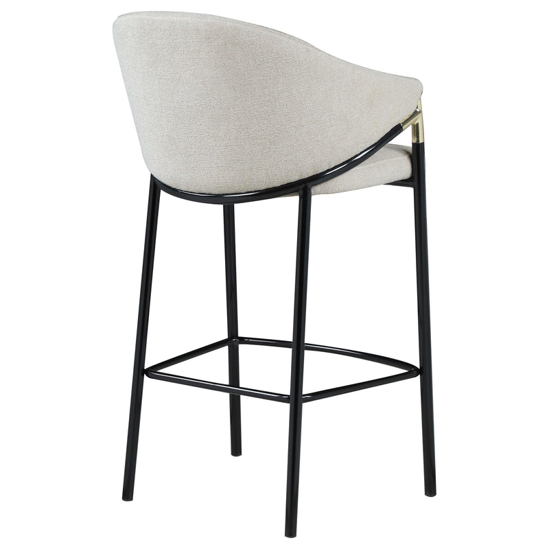 Coaster Furniture Chadwick 183437 Fabric Upholstered Bar Chair - Beige (Set of 2) IMAGE 7