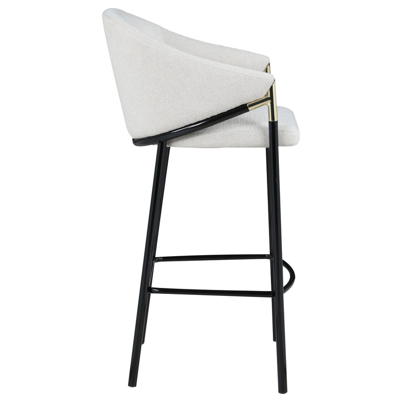 Coaster Furniture Chadwick 183437 Fabric Upholstered Bar Chair - Beige (Set of 2) IMAGE 8
