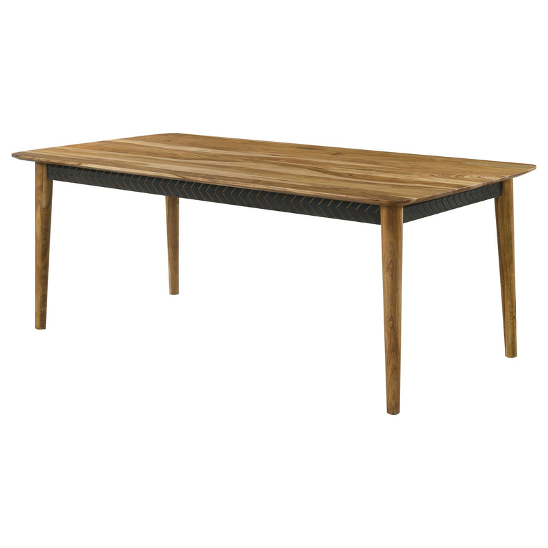 Coaster Furniture Partridge 110571 Rectangular 80-inch Dining Table - Natural Sheesham IMAGE 3