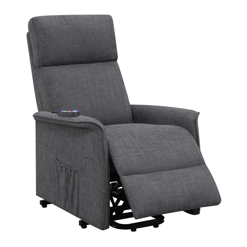 Coaster Furniture Fabric Lift Chair with Heat and Massage 609403P IMAGE 2