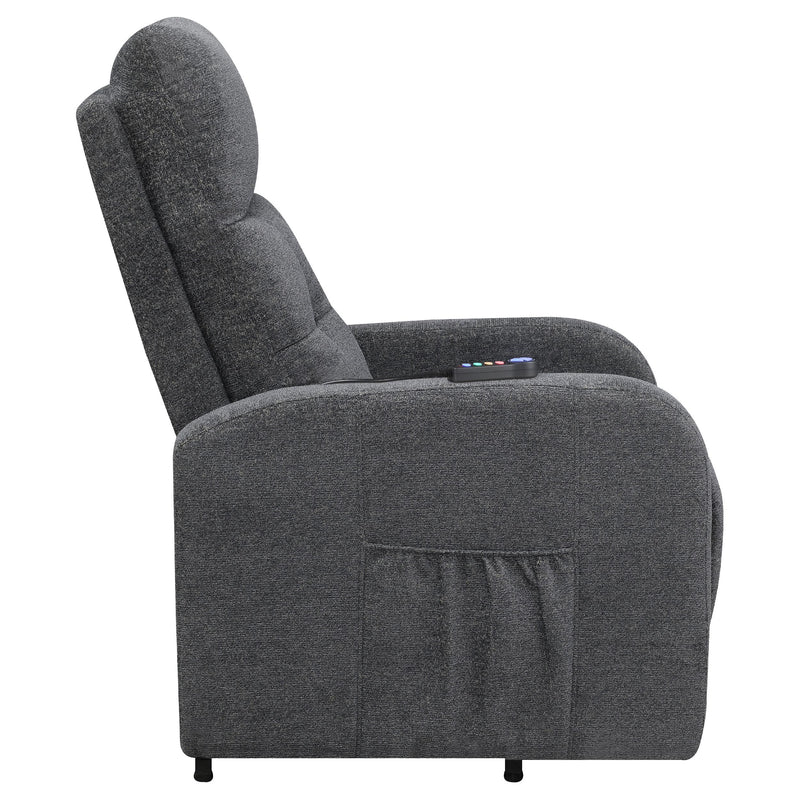 Coaster Furniture Fabric Lift Chair with Heat and Massage 609403P IMAGE 9