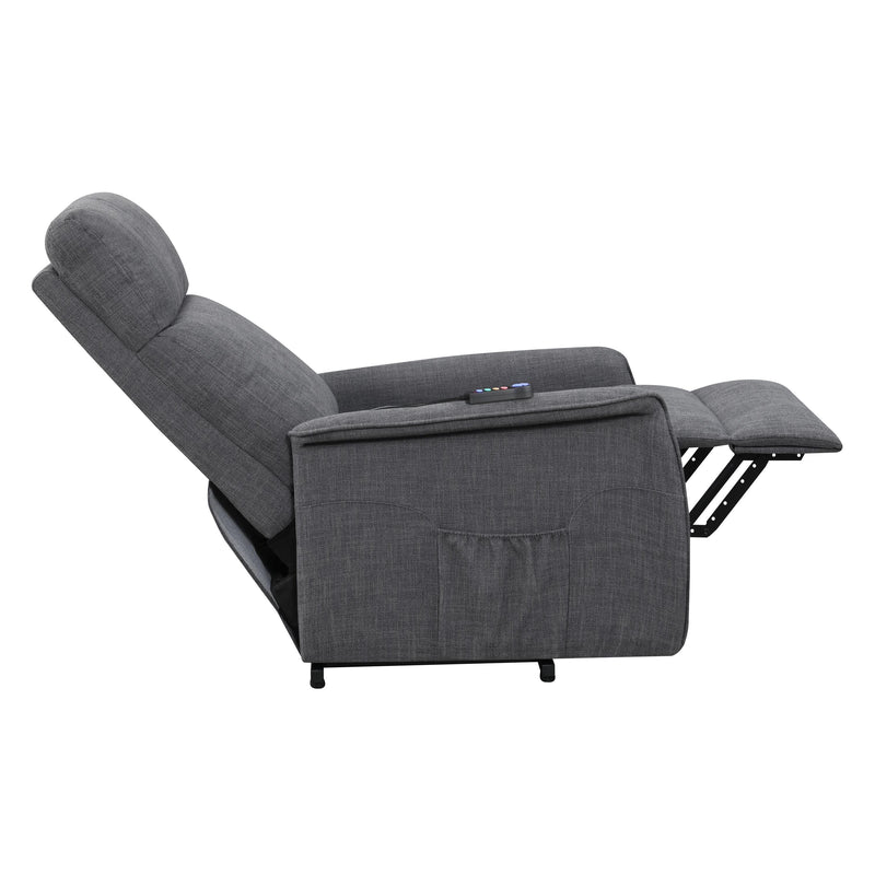 Coaster Furniture Fabric Lift Chair with Heat and Massage 609403P IMAGE 9