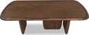 Xolani - Rectangular Acacia Wood Pedestal Table - Impala