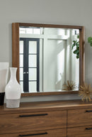Totes - Beveled Glass Wall Or Dresser Mirror - English Walnut