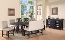 Yosemite - Solid Wood Rectangular Extension Table - Cafe