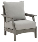 Visola - Lounge Chair With Cushion (Set of 2) - Gray