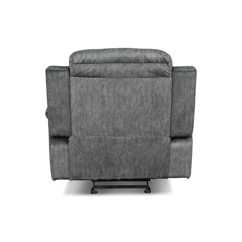 New Classic Furniture Tango Glider Fabric Recliner U396-13-SHW IMAGE 5
