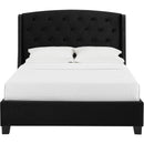  Crown Mark Eva 5111BK-K King Platform Bed - Black IMAGE 2