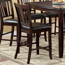 Furniture of America Square Edgewood Counter Height Dining Table CM3336PT IMAGE 3