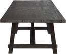 Yosemite - Solid Wood Rectangular Extension Table - Cafe