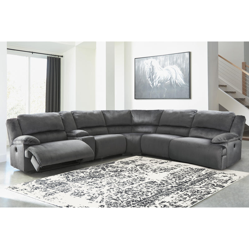 Signature Design by Ashley Clonmel Power Reclining Fabric 6 pc Sectional 3650519/3650519/3650557/3650558/3650562/3650577 IMAGE 3
